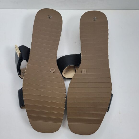 Liz Claiborne Embrook Women's Black Wedge Sandals 106-2451 US Size 10M NWT - Picture 7 of 9